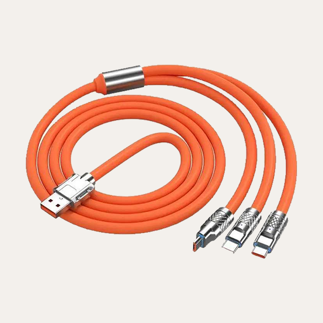 3 in 1 Fast Charge Cable 120W