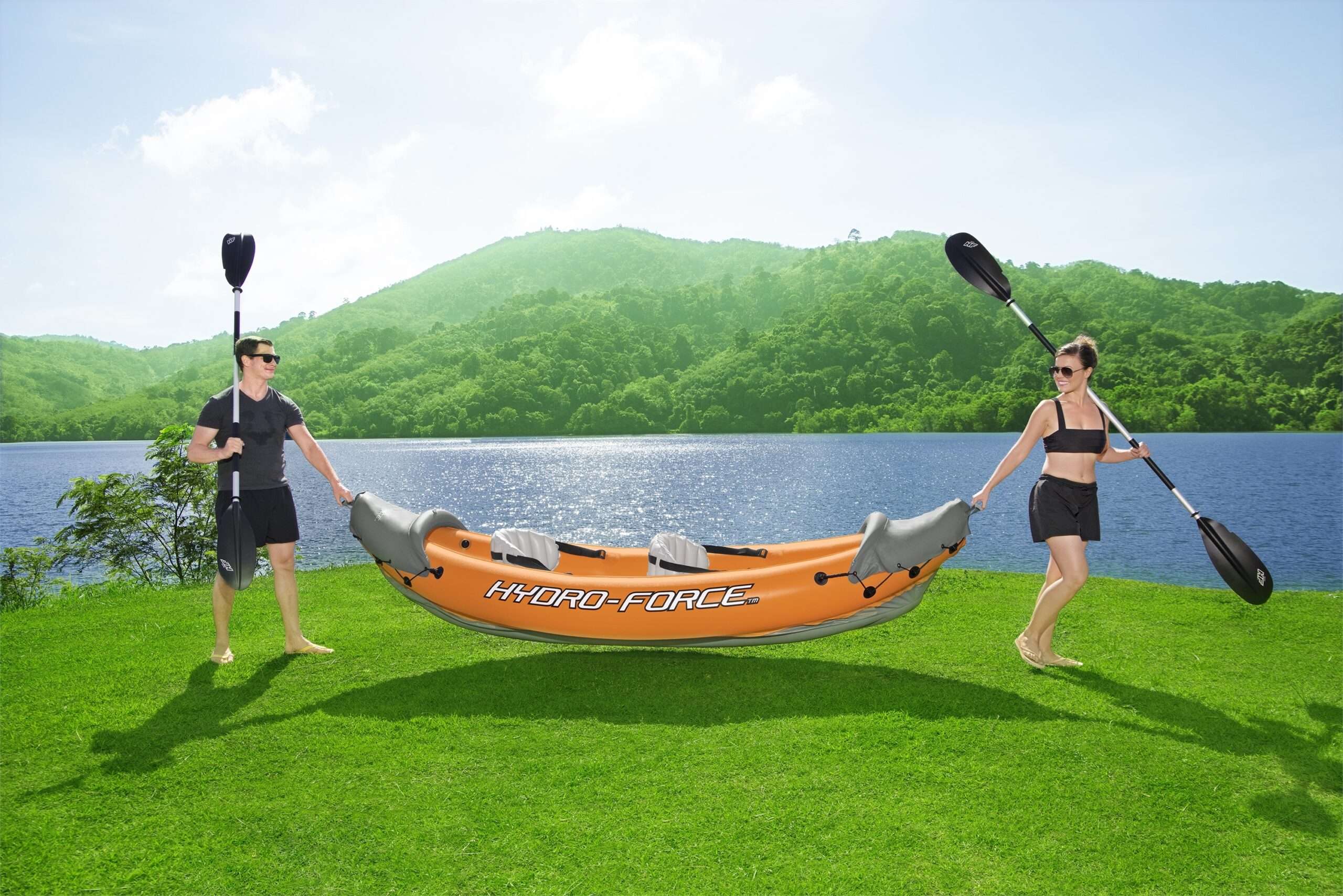 Double Sitter Boat - Rapid X2 Kayak Hydro-Force