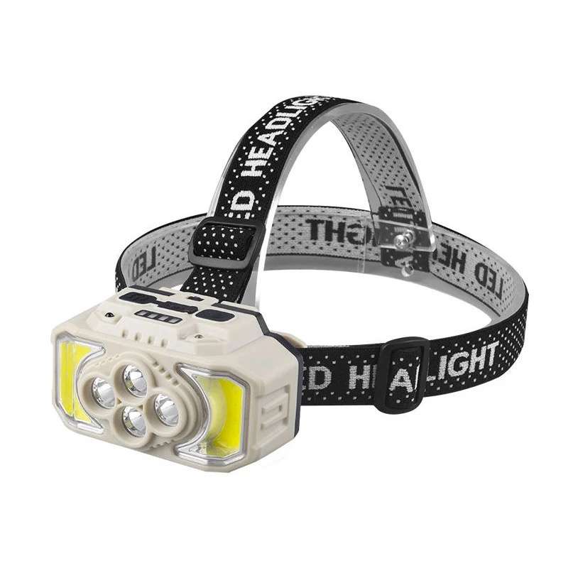 Bright Headlight COB + 4 LED
