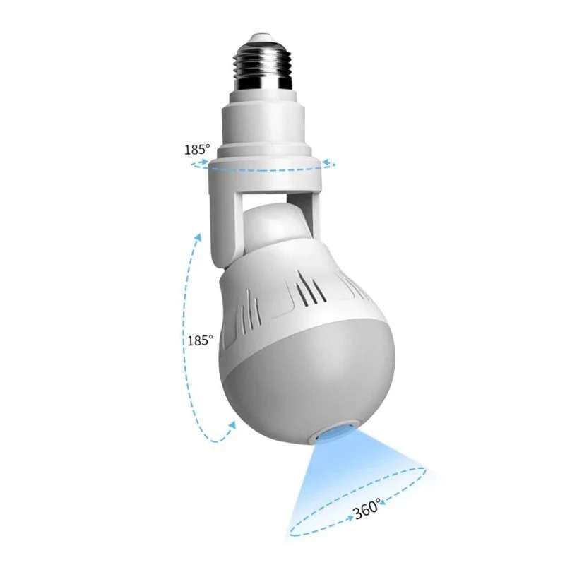 WiFi Dual Light Bulb Camera